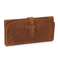 Leather Trifold Wallet - Saddle Brown - HIDES