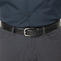 Single-Stitch Leather Belt