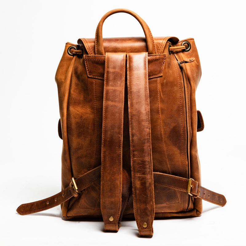 City Leather Backpack