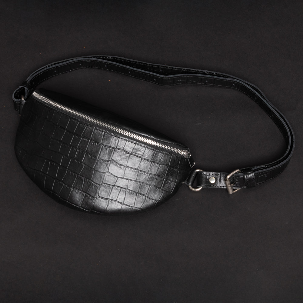 Nexus Leather Belt Bag