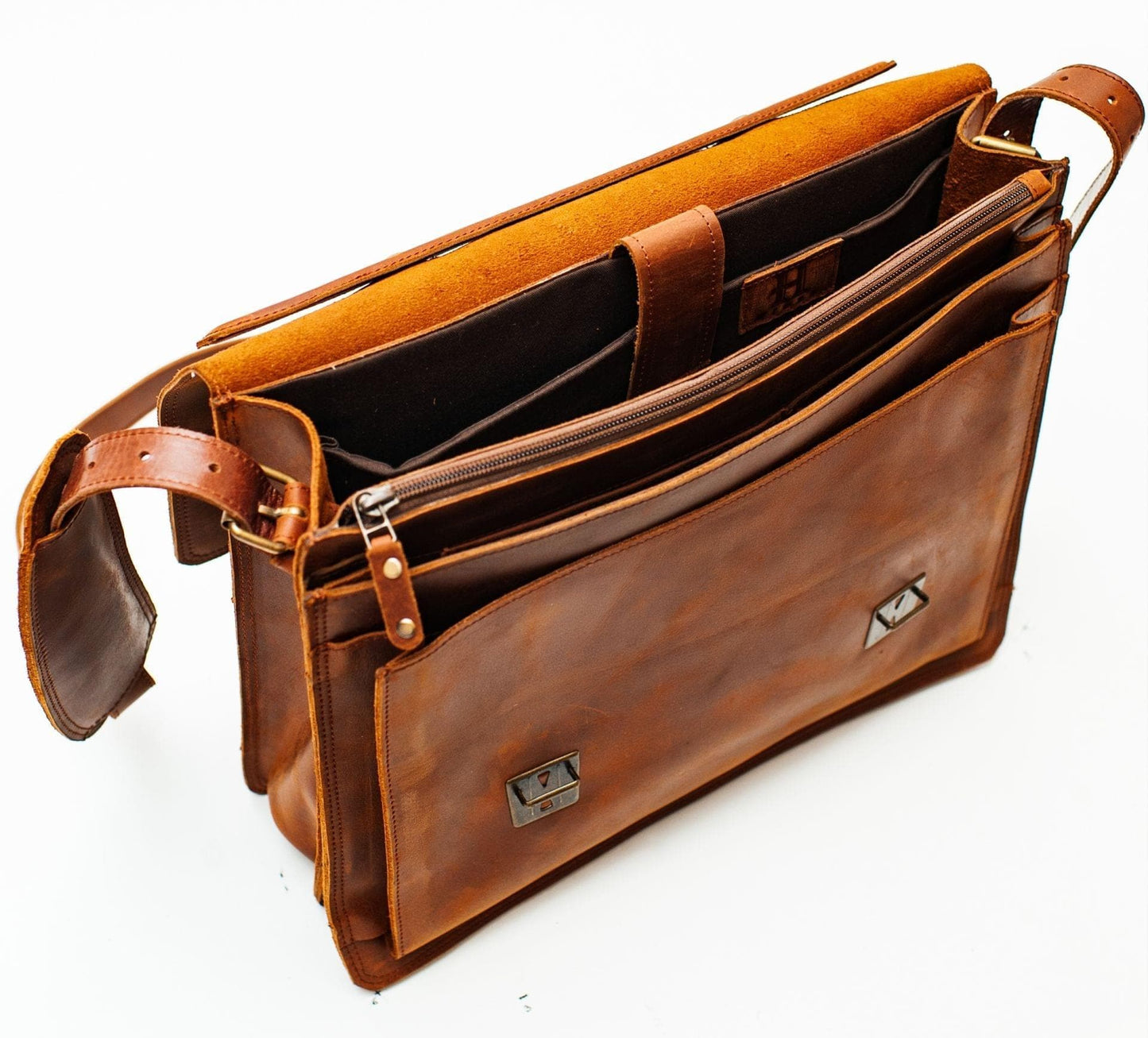 Complete Leather Briefcase 15" - HIDES
