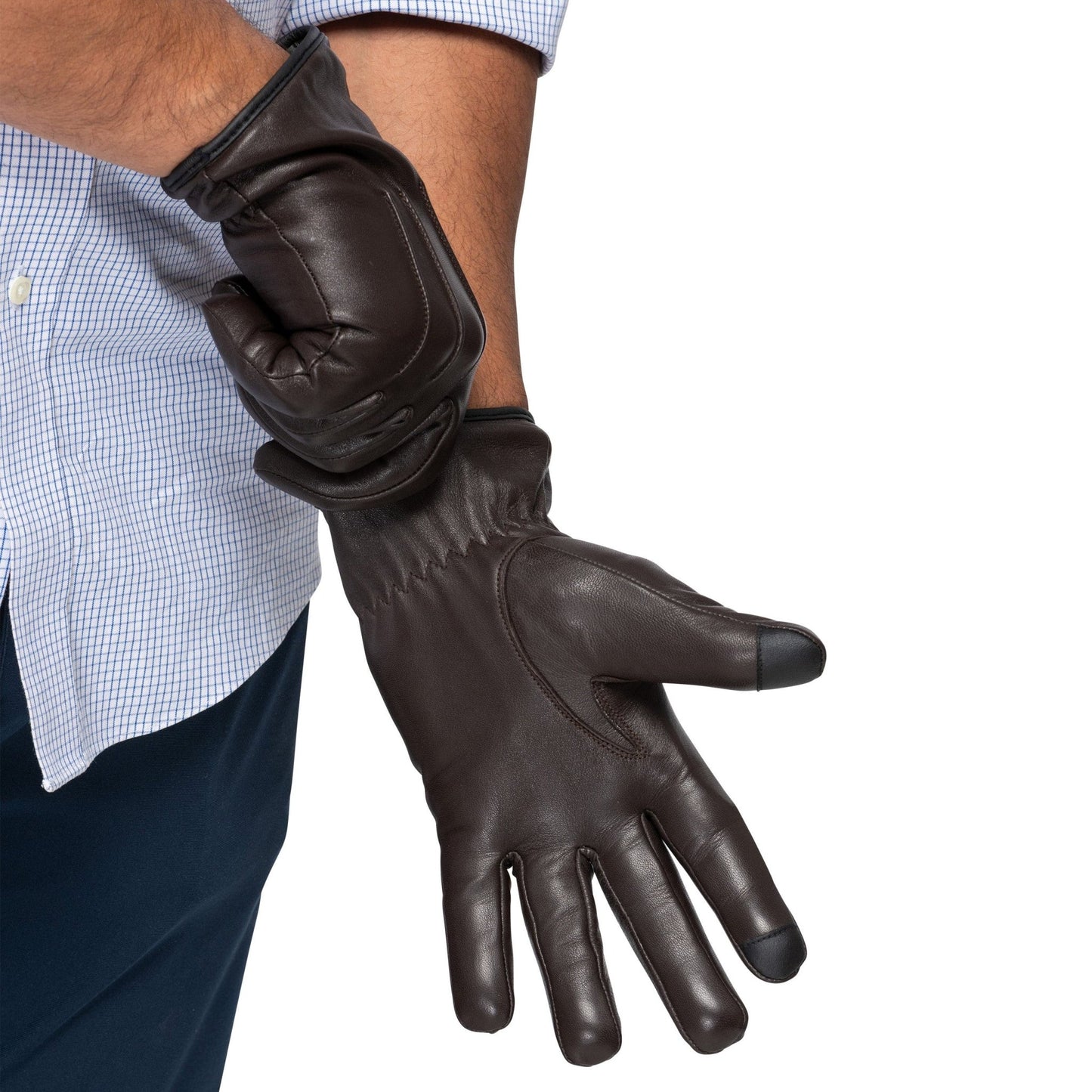 Leather Gloves Men - HIDES