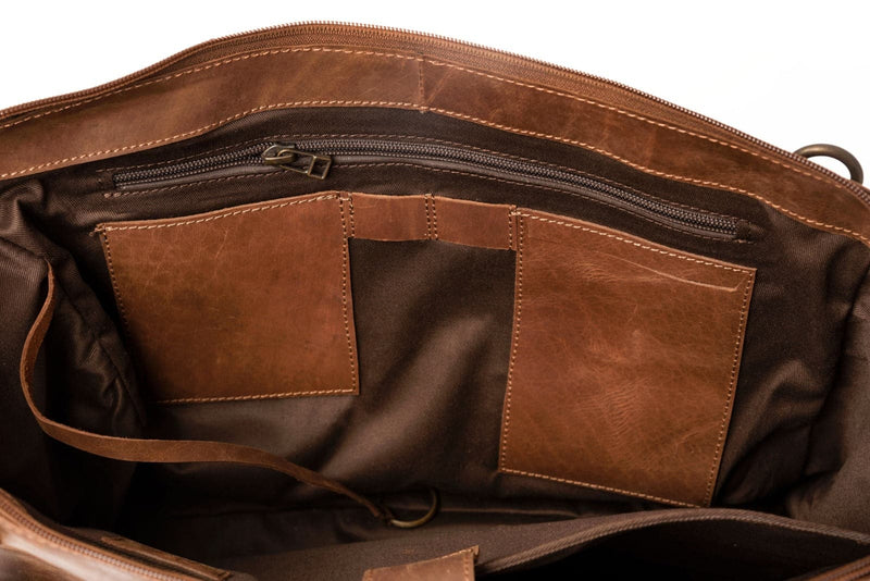 Leather Handbag 2.0 - Saddle Brown - HIDES