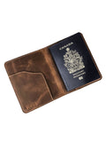 Leather Passport Holder - HIDES