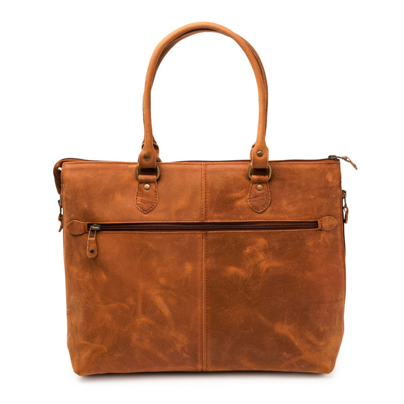 Leather Tech Tote - HIDES