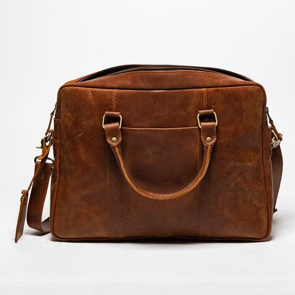 Slim Leather Briefcase 2.0 - HIDES