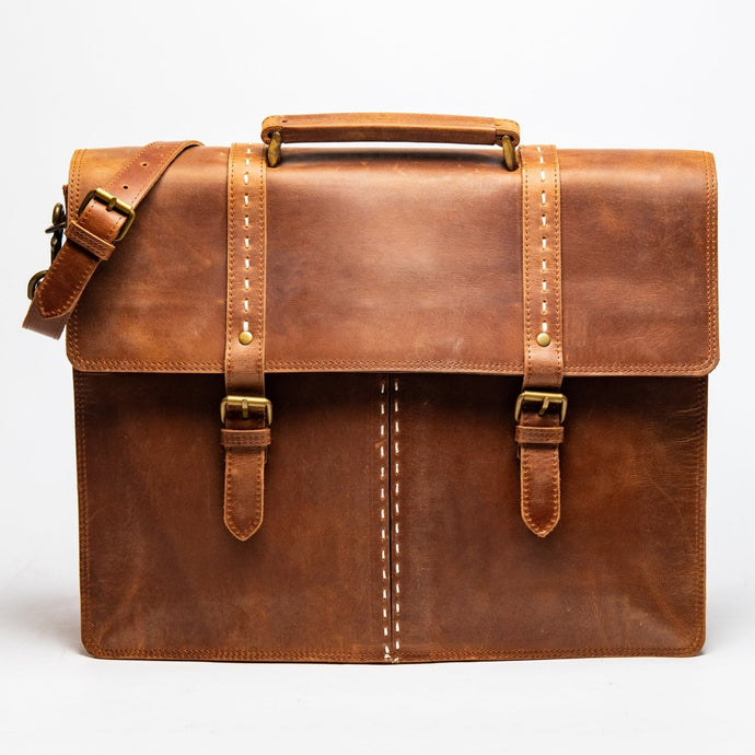 Travel Leather Briefcase 17